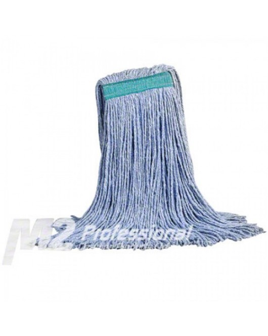 mop head 16 oz blue cut end Swipe