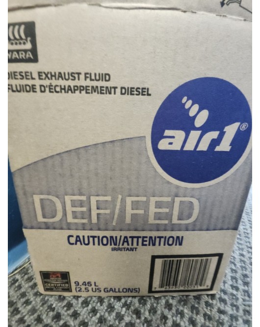 DEF Diesel exhaust fluid 9.45 L bottle 