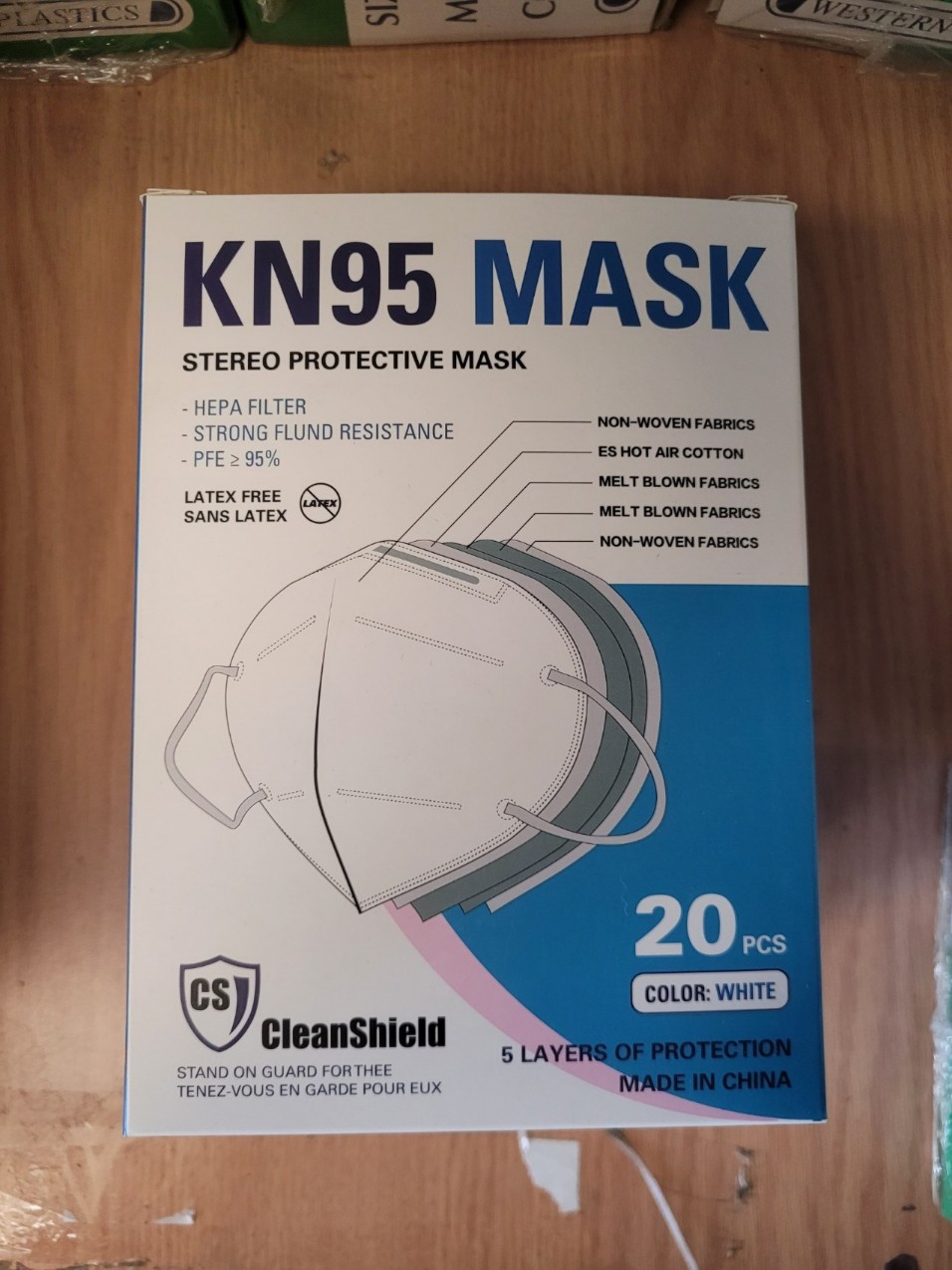 5 layer protection mask