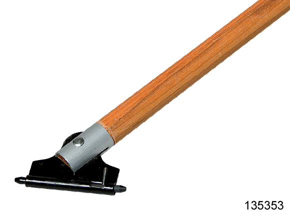 Wood Mop Handles with Plastic Head, Item #80